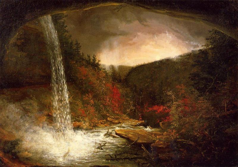 Thomas Cole Kaaterskill Falls s Sweden oil painting art